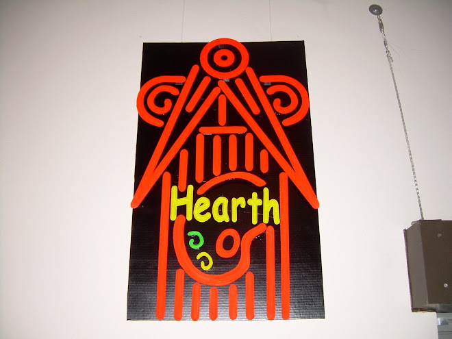 Hearth Sign in Neon