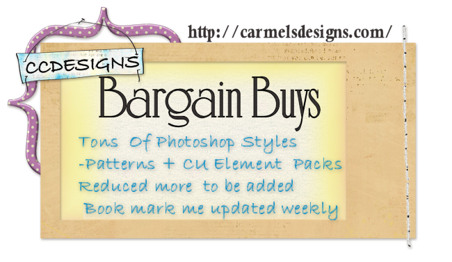 CCDesigns Bargain Buys