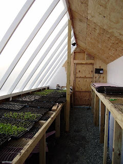 Passive Solar Greenhouse for