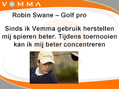 Golf pro Robin Swane over Vemma