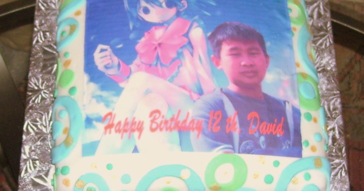 Everything4sweets: Anime Birthday cake