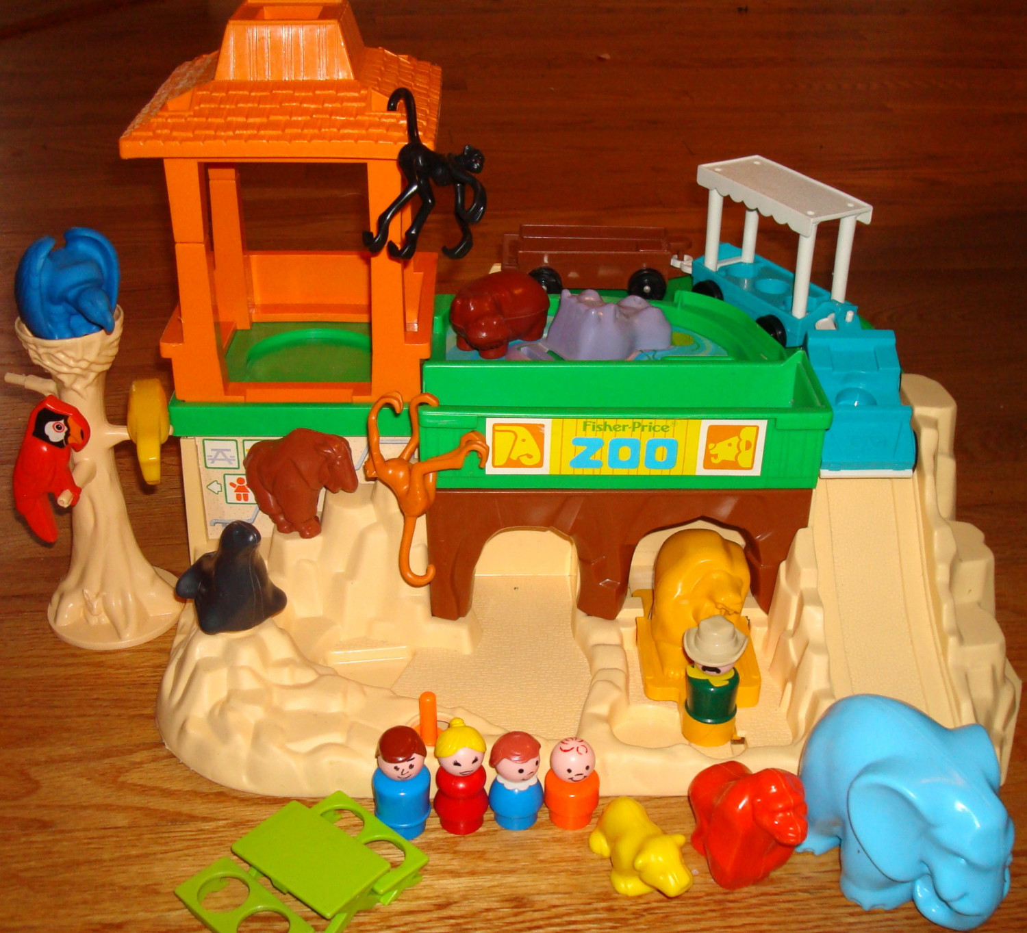 fisher price zoo vintage