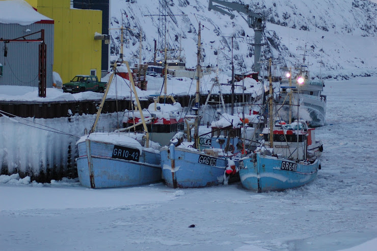 Tøffe vilkår for fiskeflåten i slik kulde