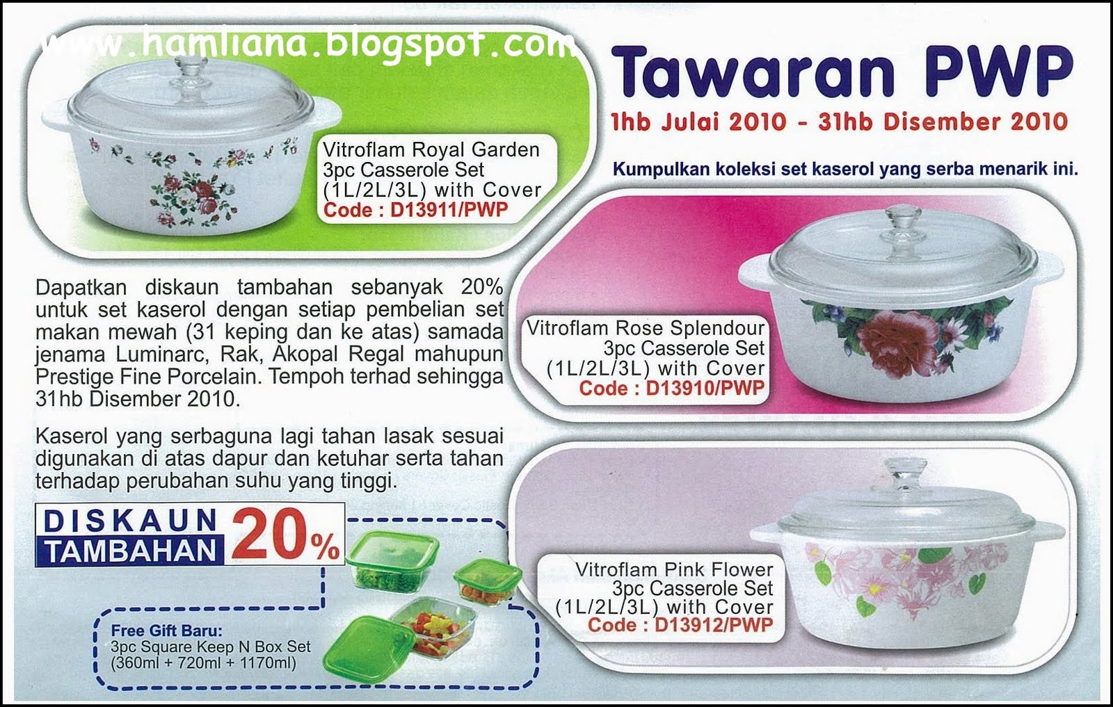 Ada Free Gift Istimewa Dgn Setiap Pembelian Ada Free Gift Istimewa Dgn Setiap Pembelian
