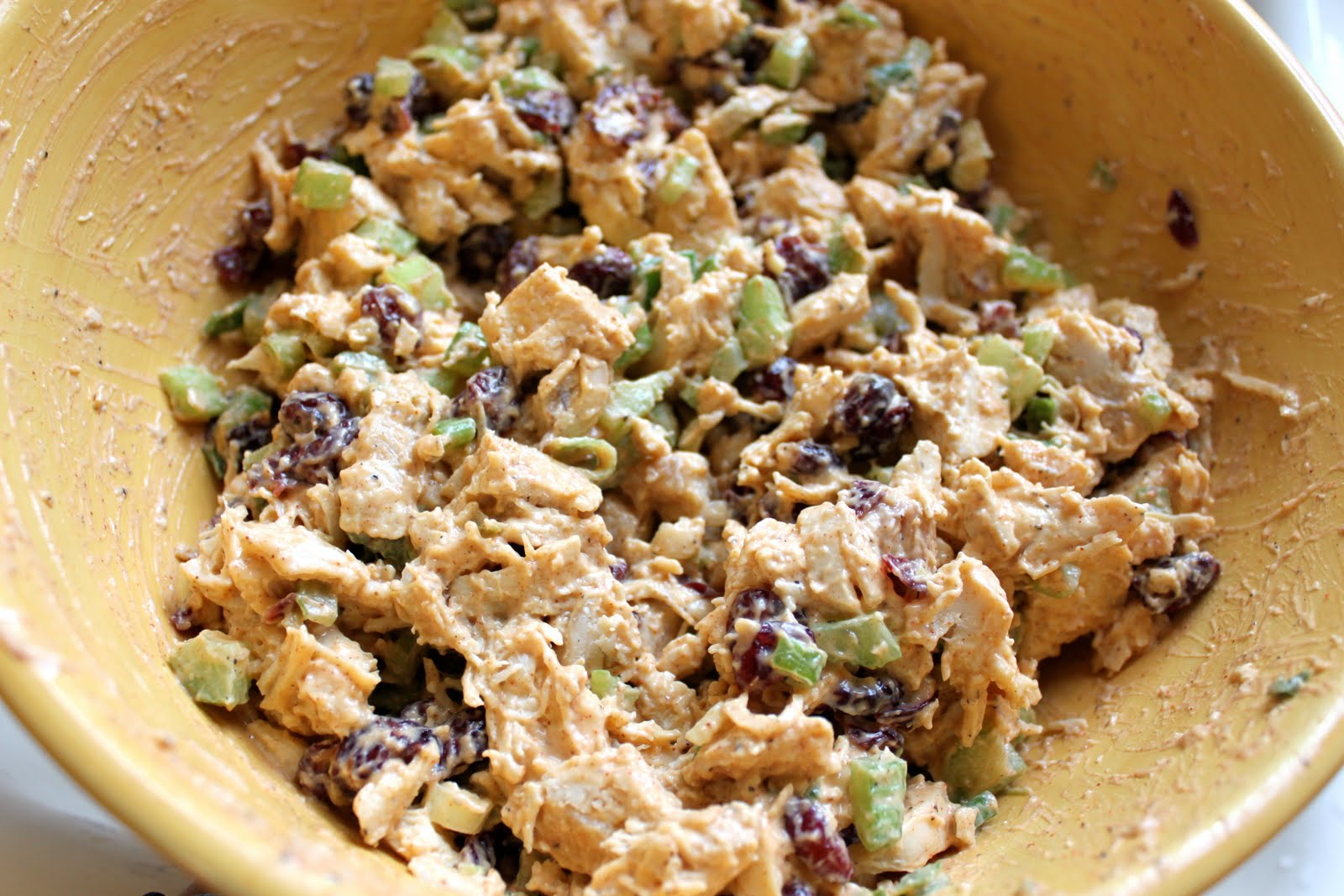 Chicken Salad for a Crowd - Smashed Peas & Carrots