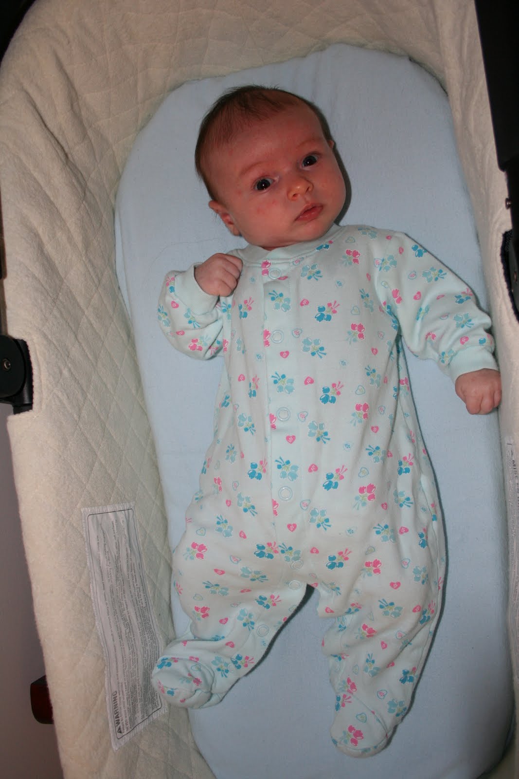 too big for bassinet