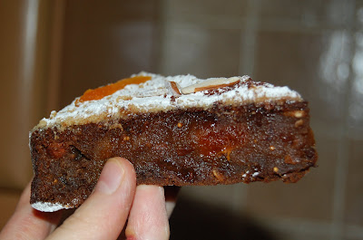 Chef Jeenas food recipes: Christmas / Xmas Cake Recipe (Gluten/Dairy