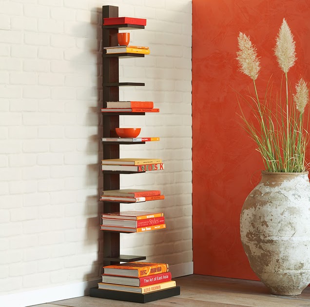 Bookshelf Spine wood bookcase