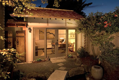 Asian Garden Design on Shedworking  From  Shed  To Asian Garden Office  Sanctuary