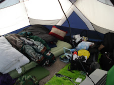 My tent inside
