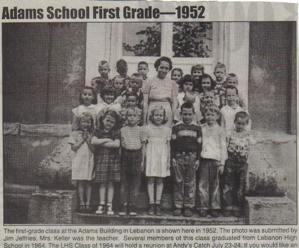 Adams School First Grade 1952