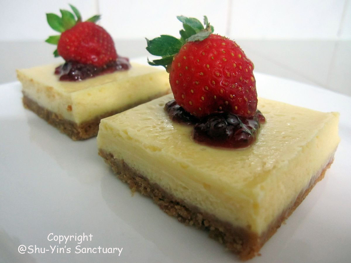 ShuYin's Sanctuary Cheesecake Squares...Again