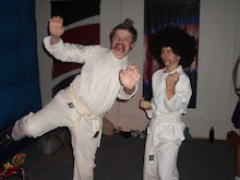 this is michael and drew at the sloans holloween party at there church