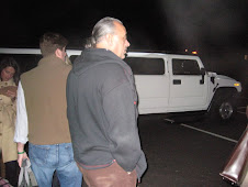The Stretch Limo that came to get us for the airport!