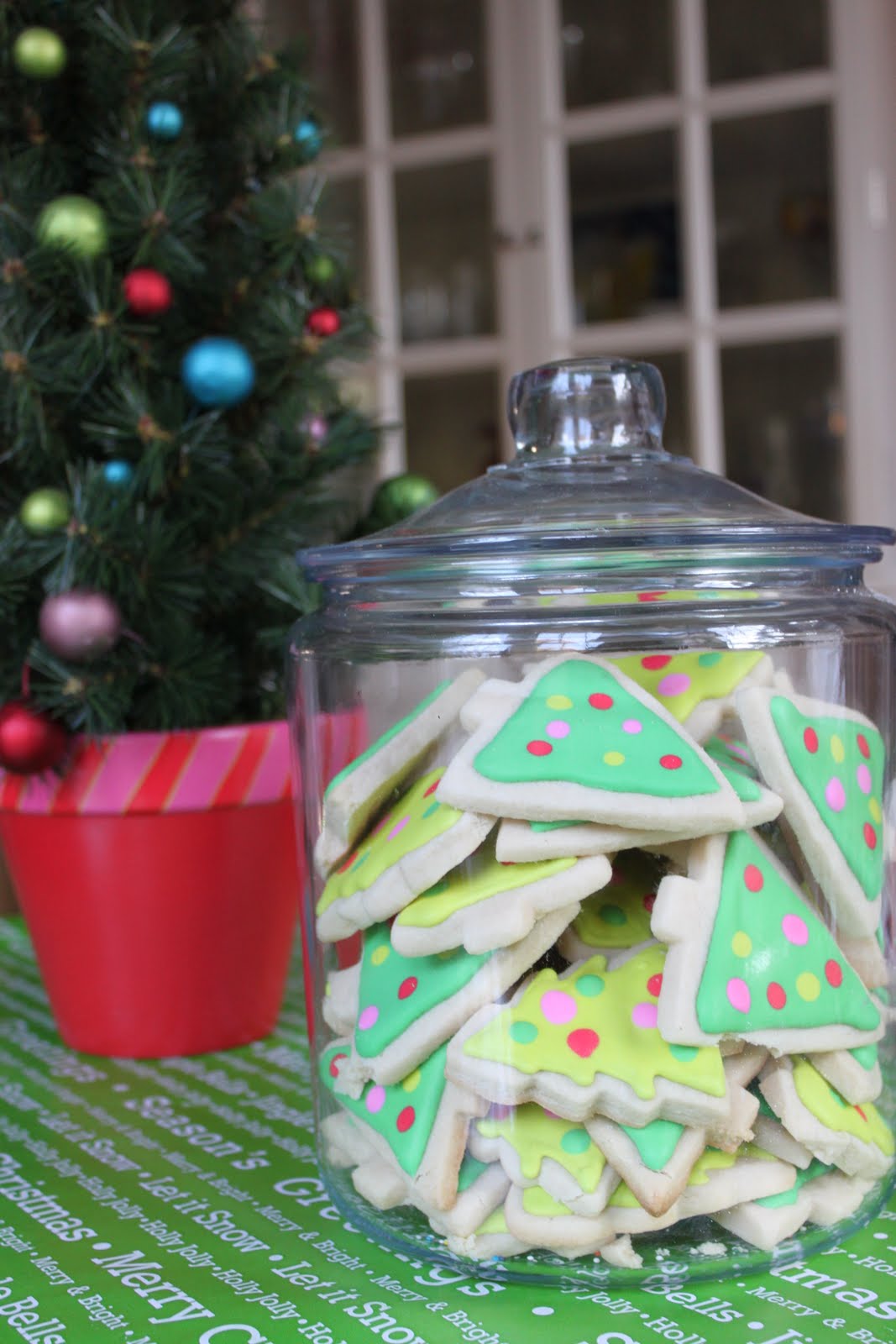 Crave. Indulge. Satisfy.: Christmas Tree Sugar Cookies