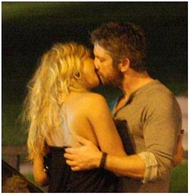 Gerard Butler and Martina Rajic