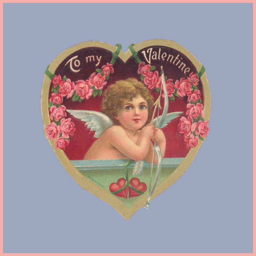 Vintage Valentine Museum: Angelic Love - Angels and Cupids on 