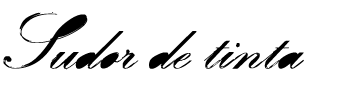 Sudor de tinta