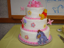 Pooh Baby shower Cake