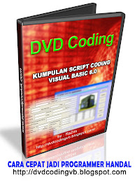 DVD BERISI KOLEKSI CODING SCRIPT VB