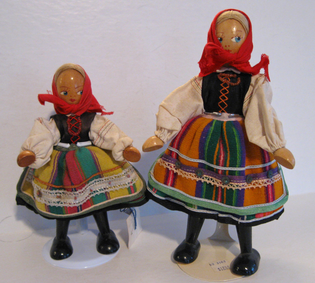 Anna Q's Attic Collecting character wooden Polish dolls