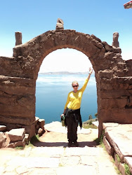 Arch on Lake Titcaca