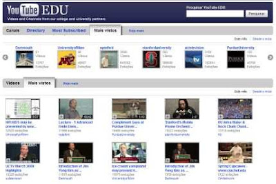 Youtube EDU. Youtube também é Cultura!