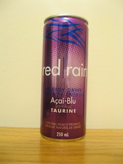 Acai-Blu Red Rain Energy Drink Review