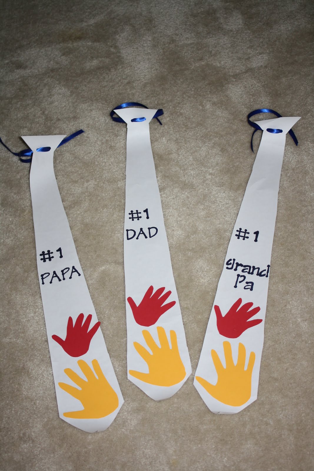 A day in the life of a Robison....: Fathers Day Crafts