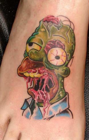 Zombie Celebrity Tattoos
