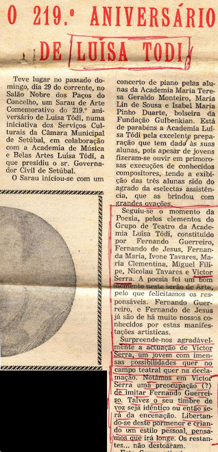 1º RECITAL POESIA de :