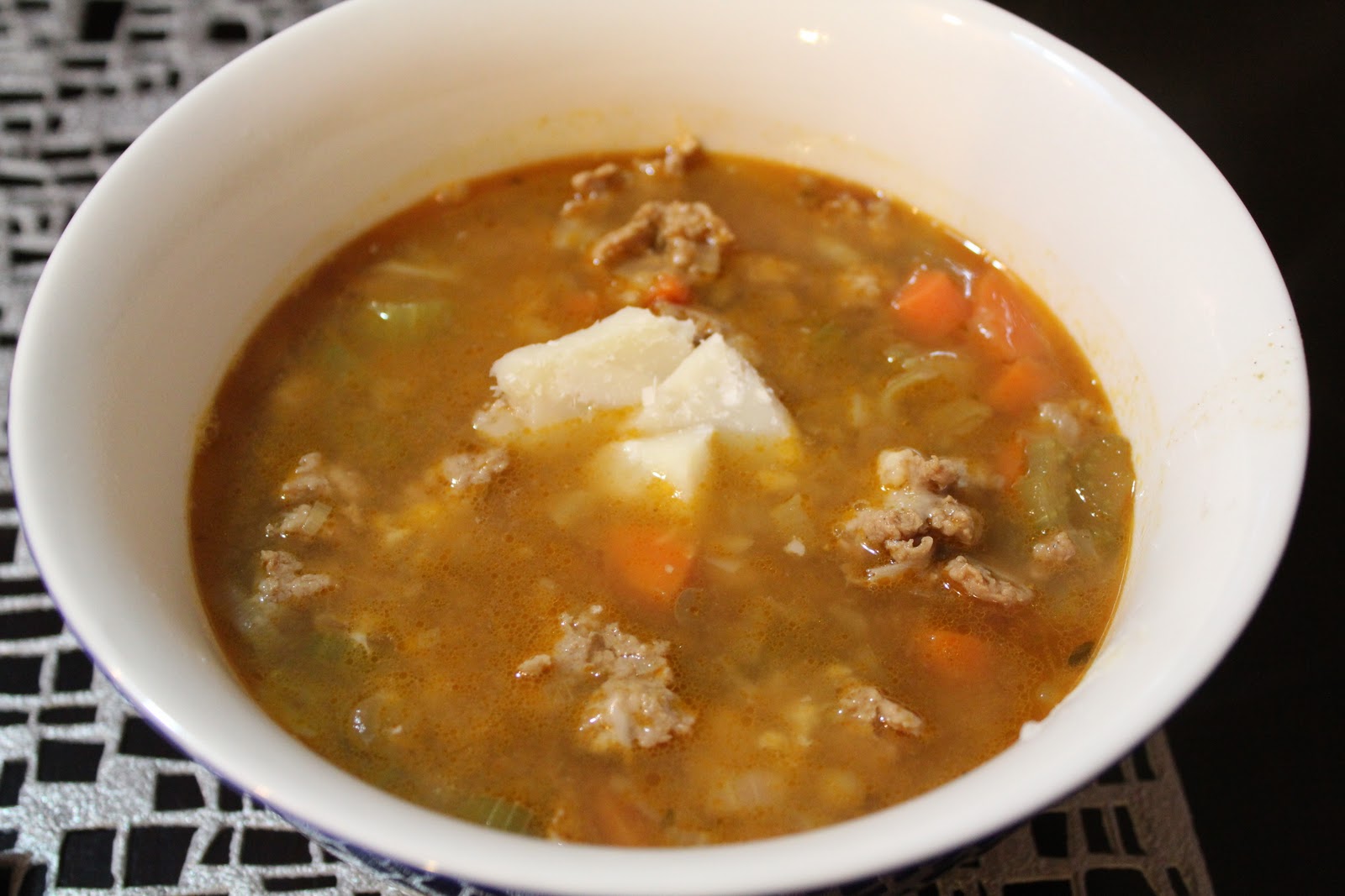 Forks & Amusement Smokey Lentil Soup with Turkey Sausage