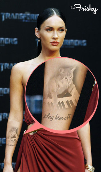 megan fox tattoos