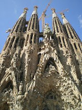 Antoni Gaudi's  great church of the Sagrada Familia