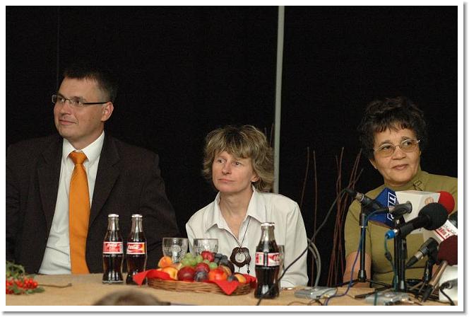 Konferencja prasowa, Zielona Góra 2007