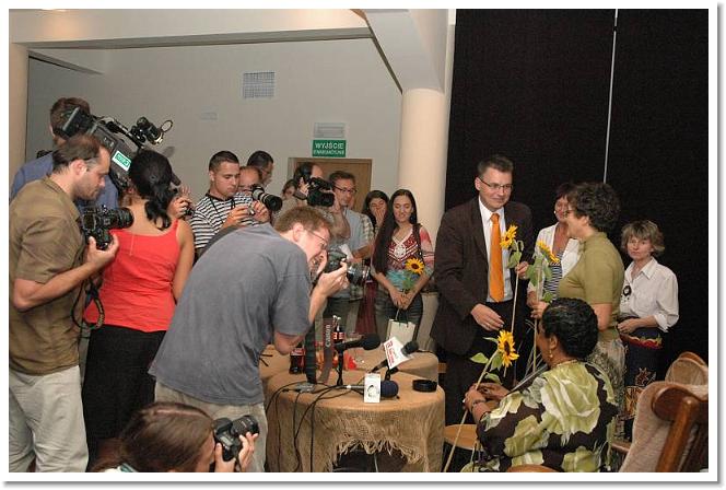 Konferencja prasowa, Zielona Góra 2007