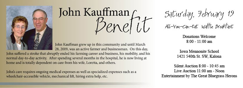 John Kauffman Benefit