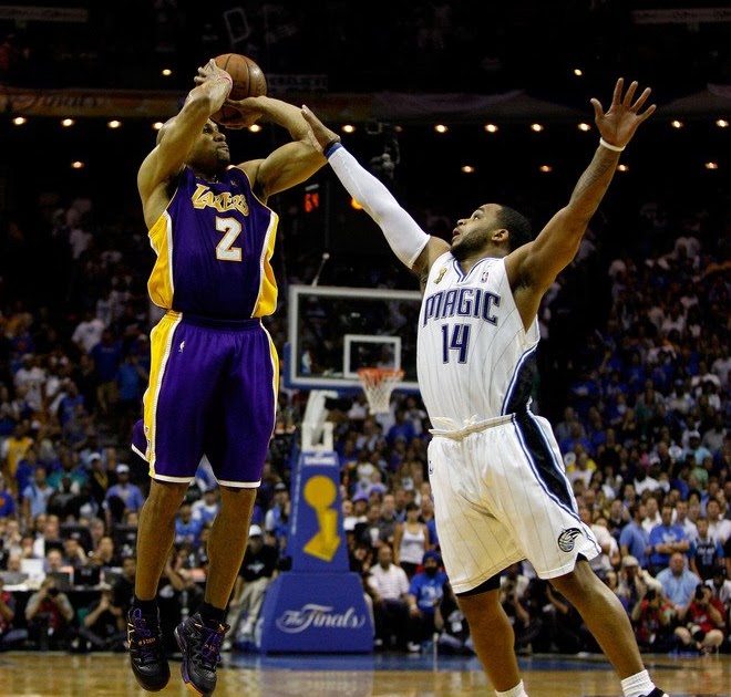 Aunt Jemima's Revenge Derek Fisher Hits Two Big 3Pointers L.A