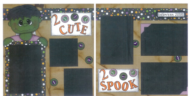 2 Cute 2 Spook - Designed by Diane Kelly