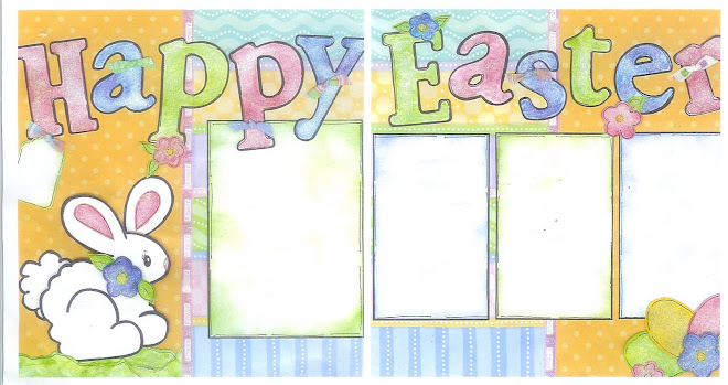 Happy Easter -- Designed by Diane Kelly