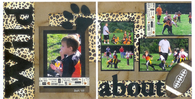 Wild About Football - Designed by Diane Kelly