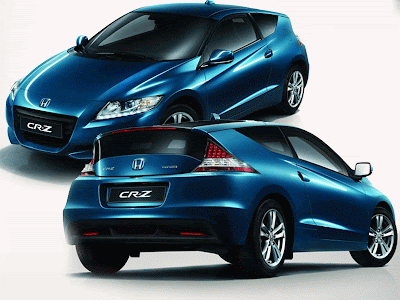 The foundation of the 2011 Honda CR-Z Sport Hybrid Coupe's hybrid powertrain 