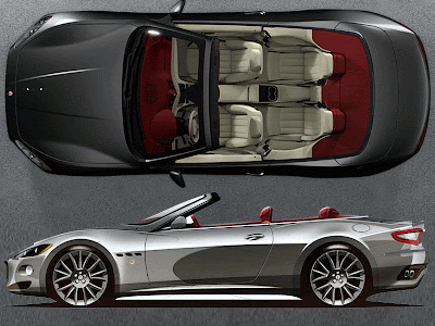 2013 Maserati GranCabrio Sports Car