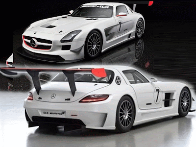 The SLS AMG GT3 is equipped with a sixspeed racing 