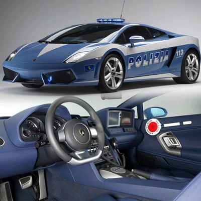 Lamborghini Gallardo LP5604 Polizia Automobili Lamborghini SpA donated 