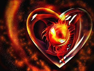 Flame of Love Wallpaper