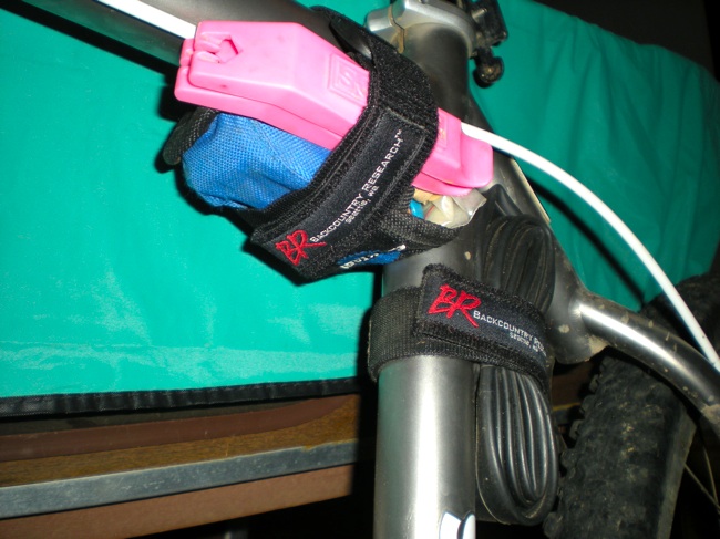 mountain bike spare tube strap