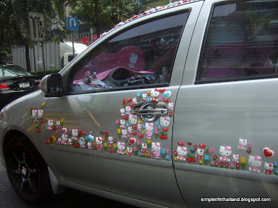 hello kitty car stickers. Hello Kitty stickers all