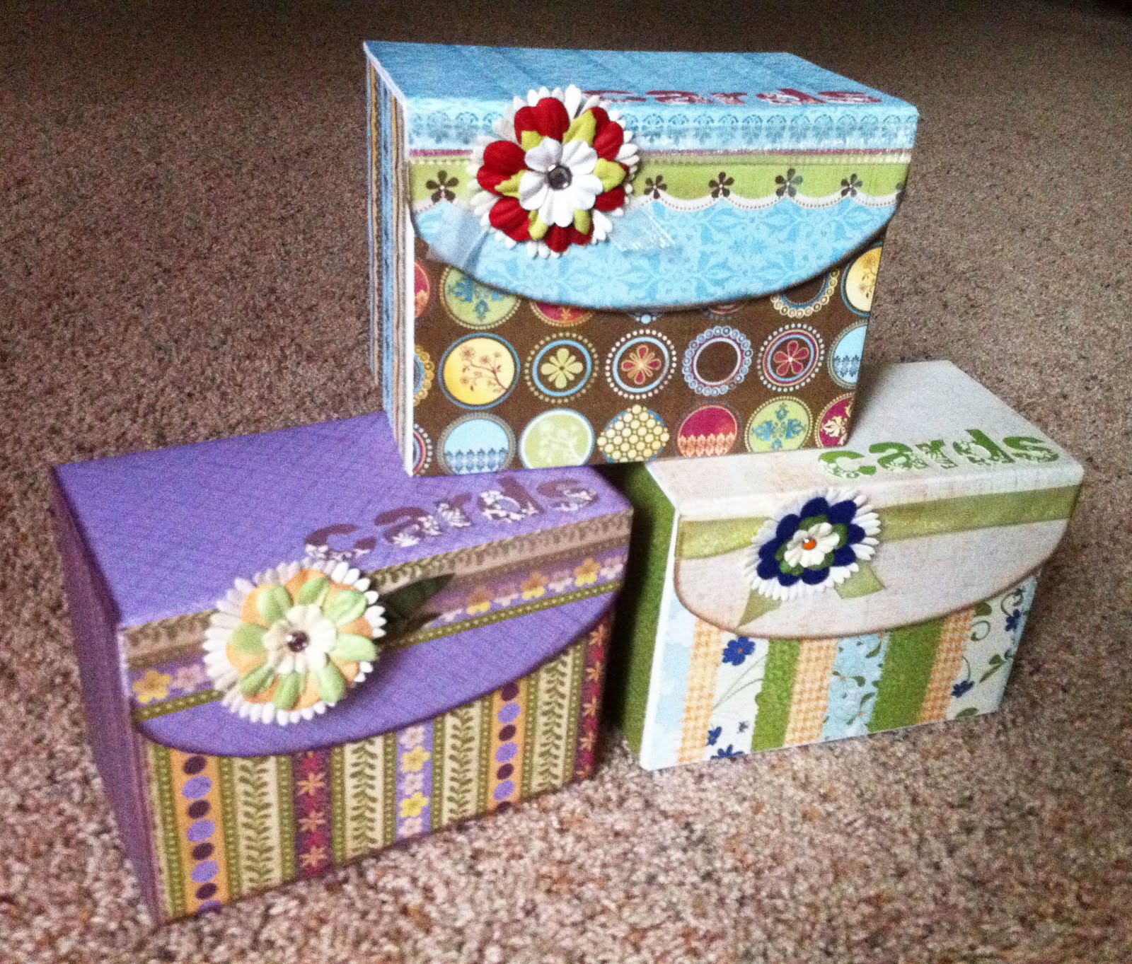 Playing with Paper Scrapbooks, Cards & DIY Card Box Gifts with CTMH