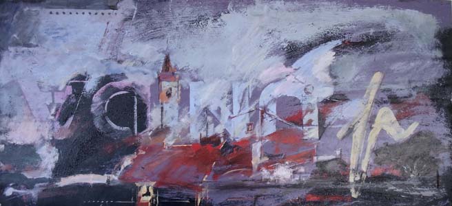 africa 002 óleo tabla